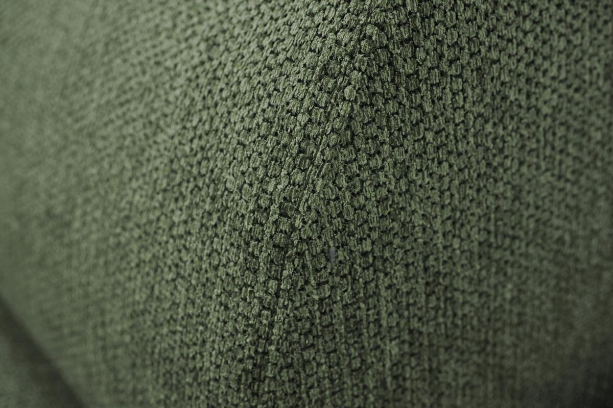 Ecksofa Firenze - Schwarz/Olivgrün, Basics, Textil (219/265cm) - MID.YOU