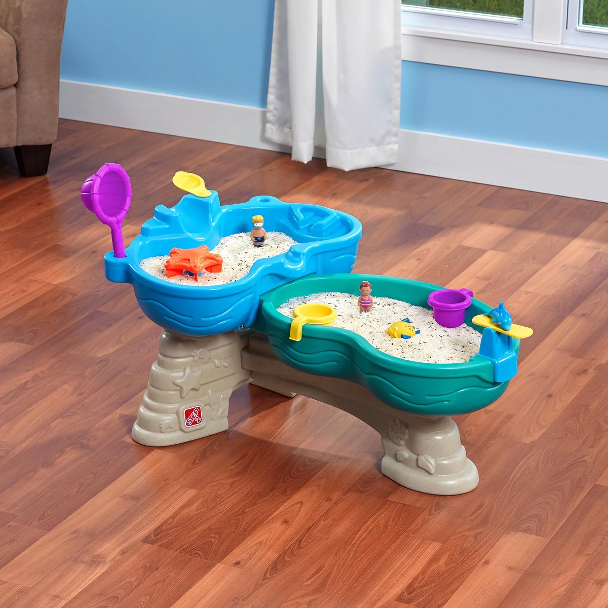 Wasserspieltisch Spill & Splash - Blau/Multicolor, KONVENTIONELL, Kunststoff (109,9/57,2/63,5cm) - Ambia Garden