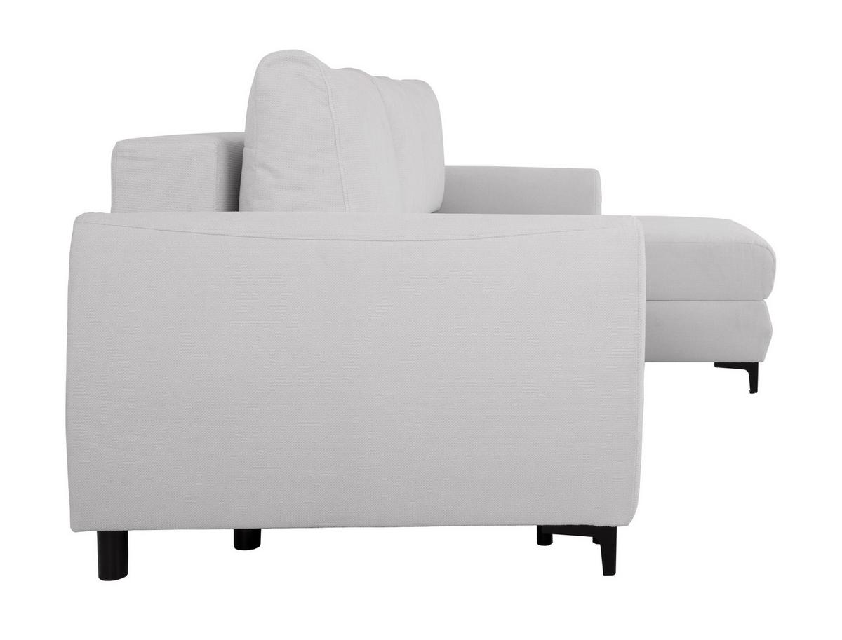 Ecksofa Moli, Grau S: 236x148 cm - Schwarz/Grau, Design, Textil (236/148cm) - MID.YOU