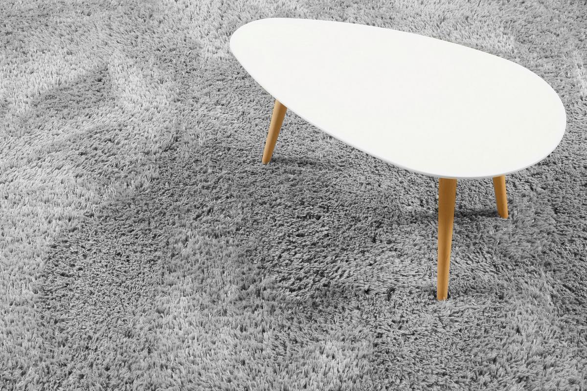 Hochflorteppich Siolber, BxL: ca. 133x200 cm - Silberfarben, KONVENTIONELL, Textil (133/200cm) - Esprit