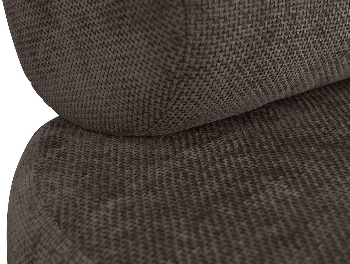 Relaxsessel Moss Mokka B: 88 cm - Schwarz/Mokka, Basics, Textil (88/70/88cm) - Livetastic