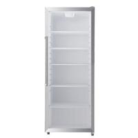 Flaschenkühler Nabo Fk 2560 Silber/weiss - Silberfarben/Weiß, Basics, Glas/Kunststoff (55/144/58cm) - Nabo