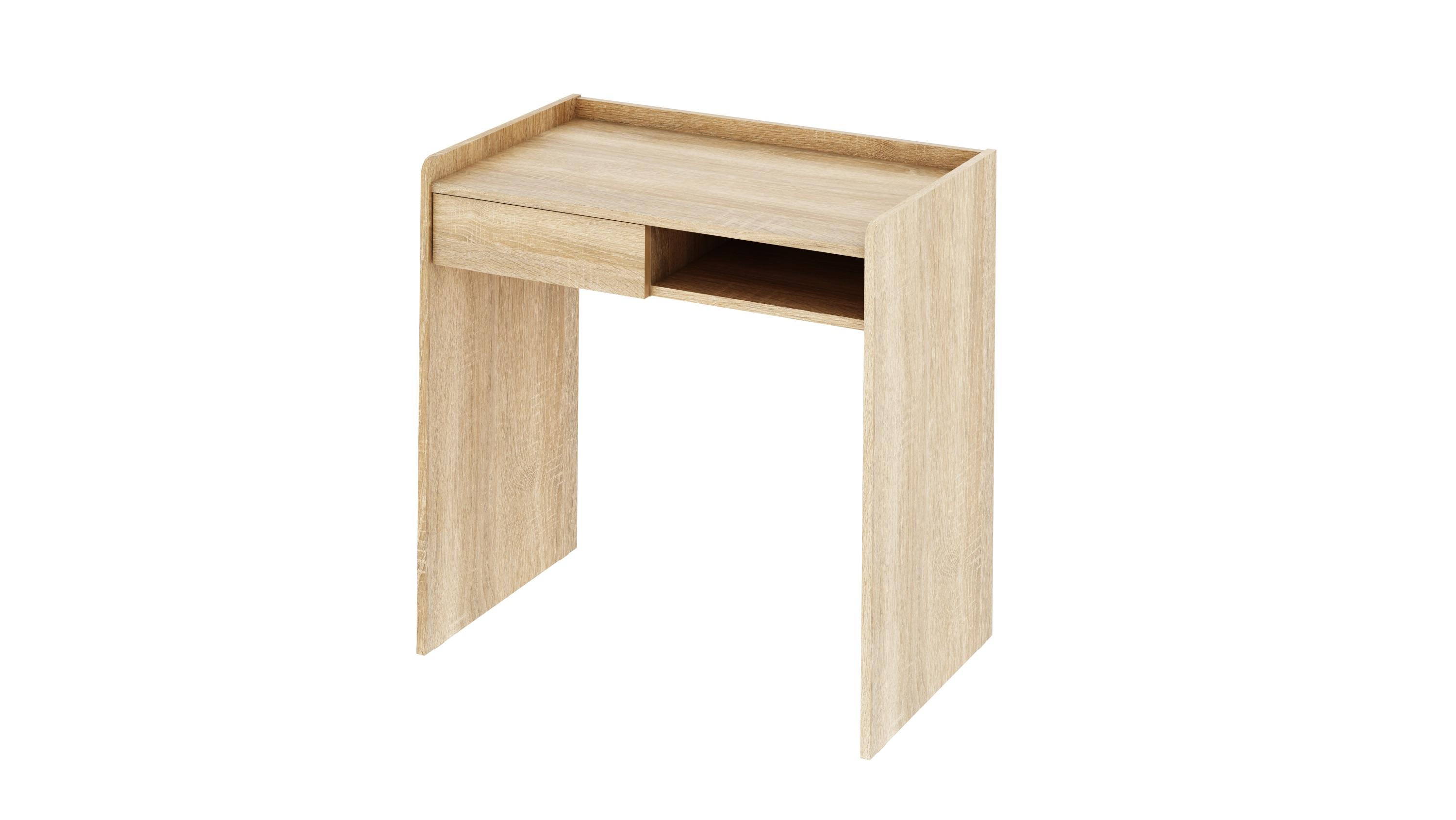 Psací Stůl Bady Dub Sooma - barvy dubu, Moderní, kompozitní dřevo (80/80/50cm)