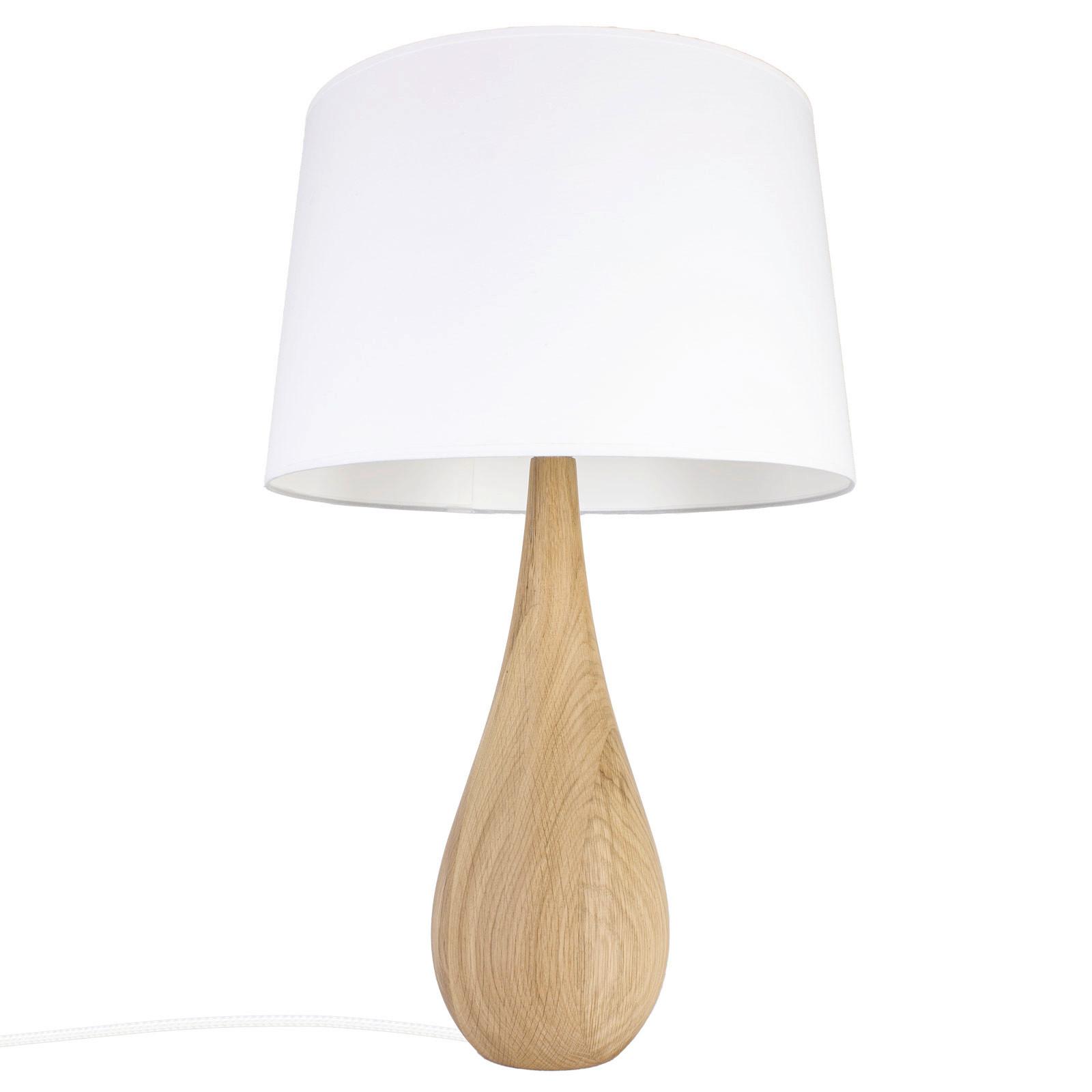 Tischleuchte 4112245 Vase - Eiche - Eichefarben, Natur, Holz (40/64cm)