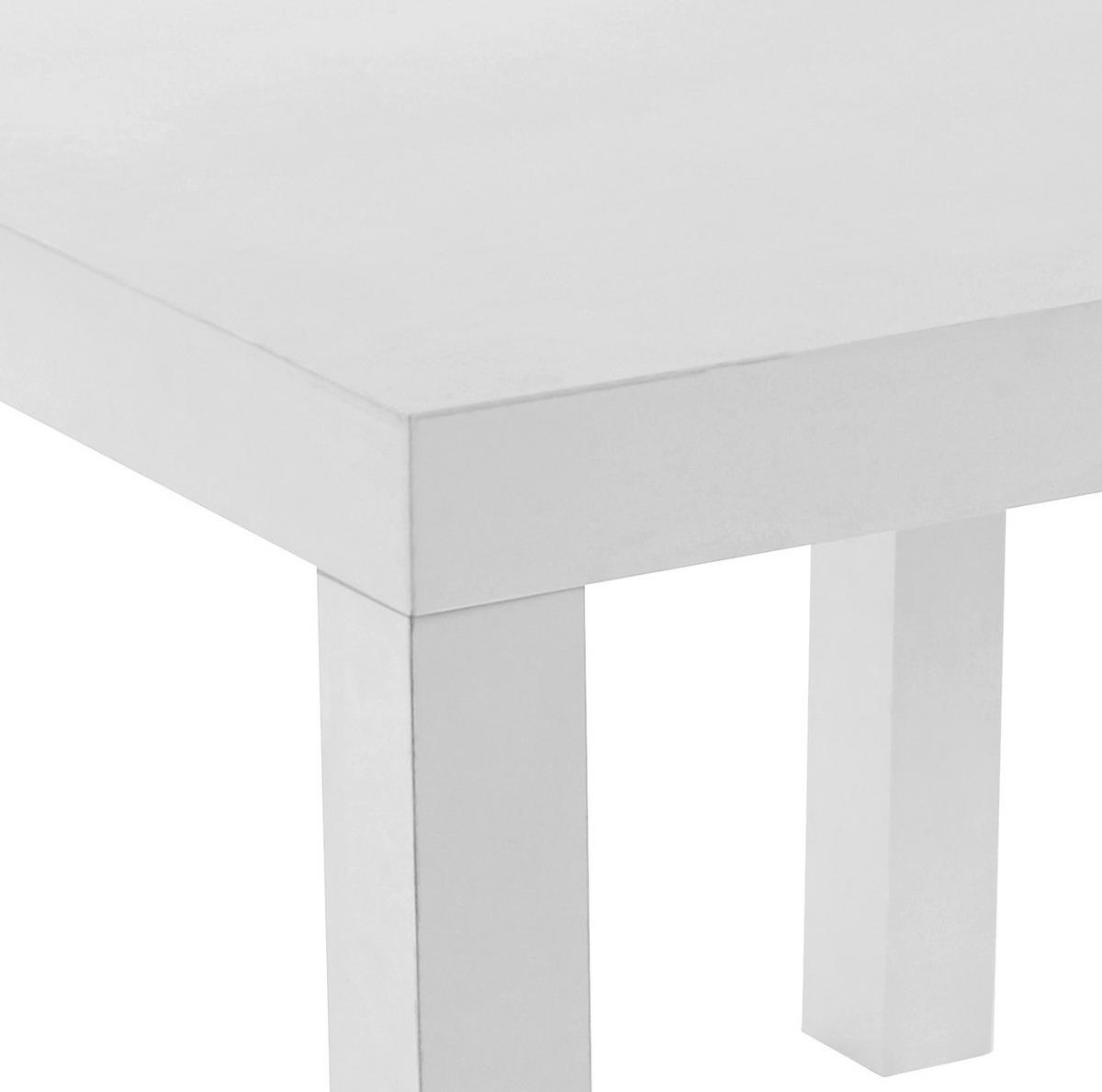Dohányzóasztal Nora - fehér, Modern, faalapú anyag (55/42/55cm)