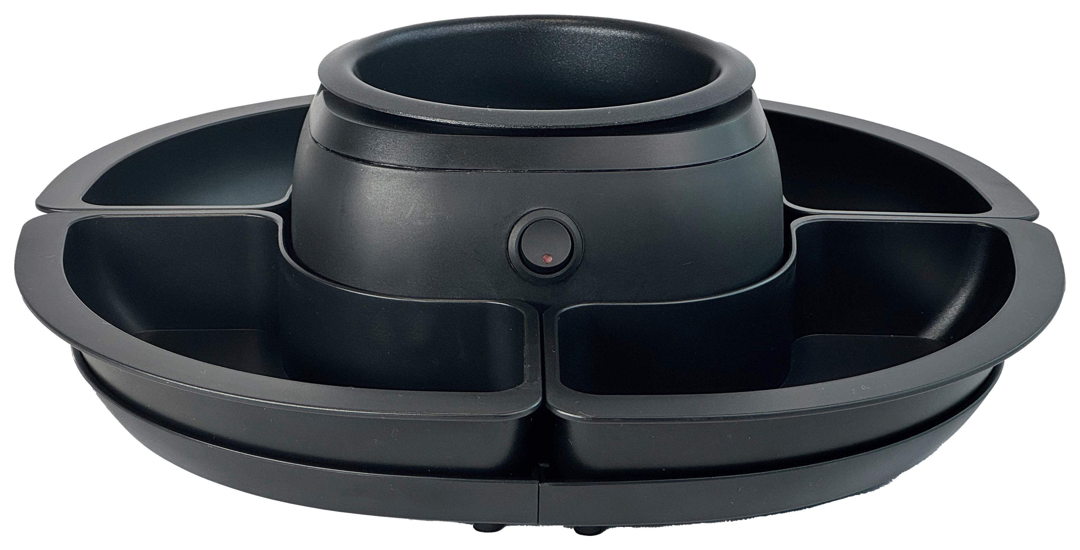 Schokoladenfondueset Sf 430 - Schwarz, Basics, Kunststoff (36/12/36cm) - Silva Homeline