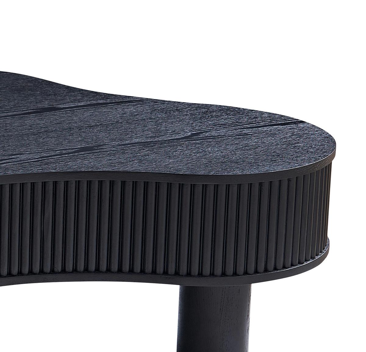 Couchtisch Schwarz B: 77 Cm - Schwarz, MODERN, Holzwerkstoff (116/77/32cm) - Livetastic