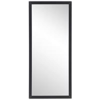 SPIEGEL Acustica, Schwarz B: 80 cm - Schwarz, MODERN, Glas/Holzwerkstoff (80/35cm)