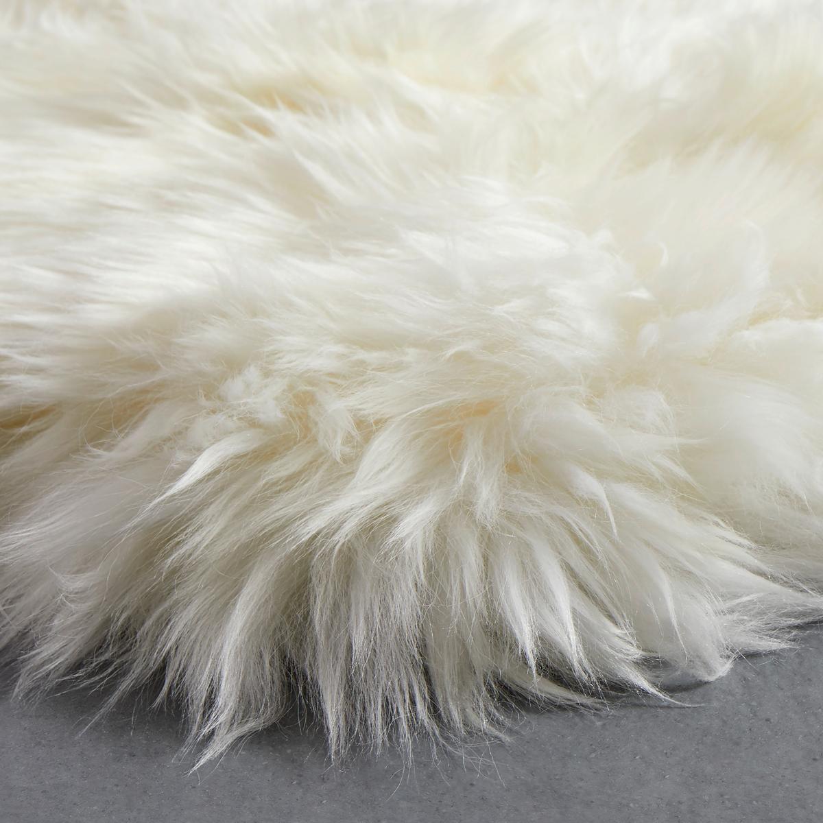 OVČIA KOŽUŠINA Jenny, 90-105/60cm, biela - biela, kožušina (60/90-105cm) - Mömax