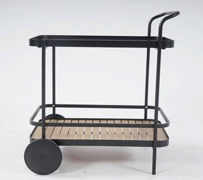 Servierwagen 613-402380 - Schwarz, Basics, Metall (54/84/76cm)