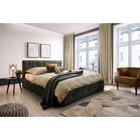 Polsterbett Padua Dunkelgrau 180x200 Cm - Dunkelgrau, MODERN, Holz/Textil (180/200cm) - Carryhome