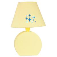 Kindertischleuchte 41-62492 Ofelia - Gelb, Basics, Holzwerkstoff/Textil (18/18/26cm)