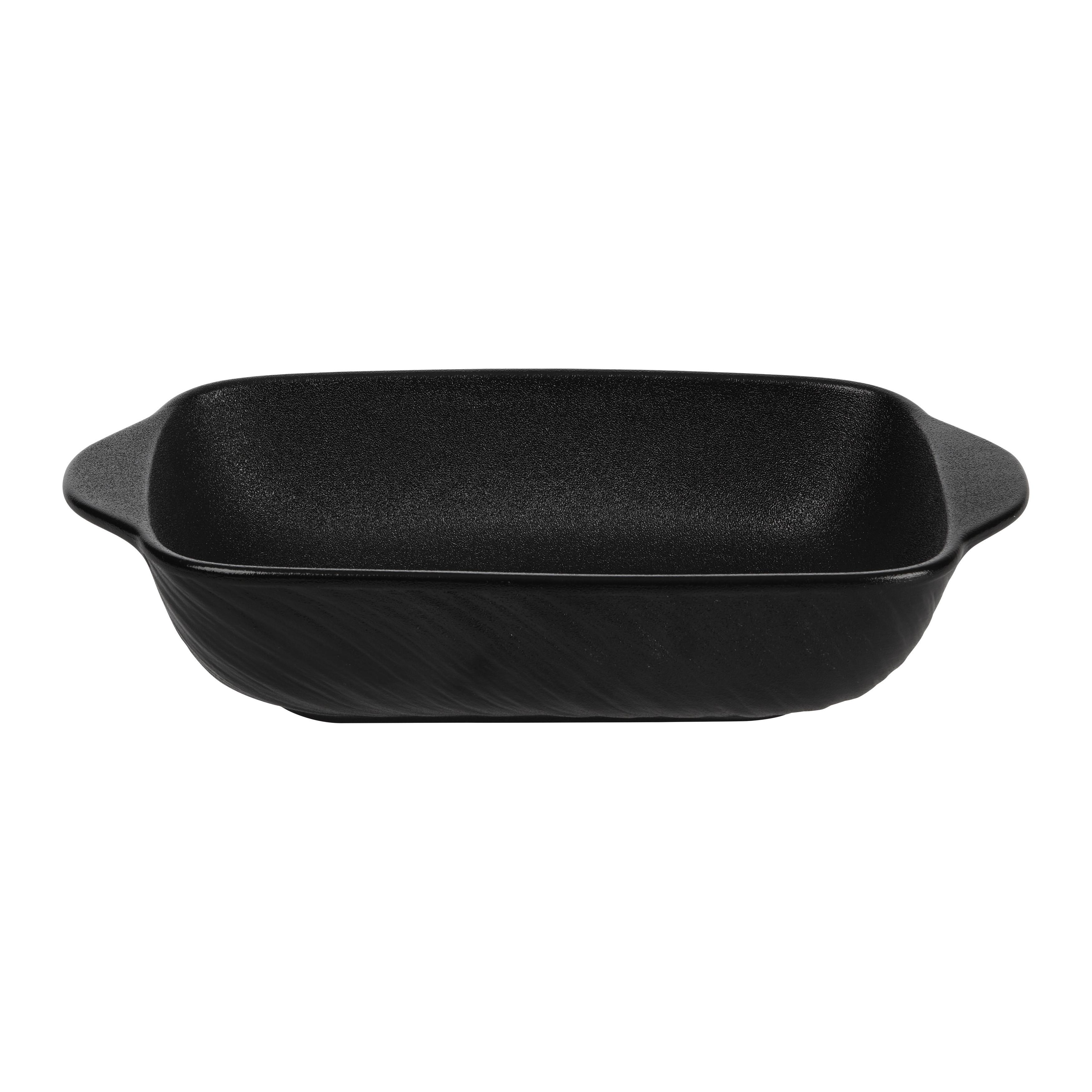 zapekacia miska RUKI - M - čierna, Konventionell, keramika (23.5/16.2/6cm) - Mömax
