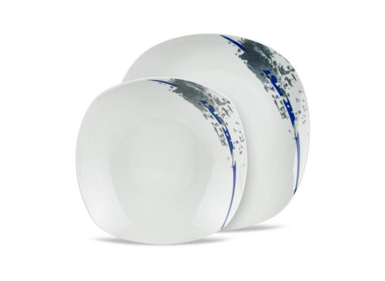 Tafelservice Patricia - Blau/Weiß, MODERN, Keramik (27cm) - Luca Bessoni Tafelservice Patricia - Blau/Weiß, MODERN, Keramik (27cm) - Luca Bessoni
