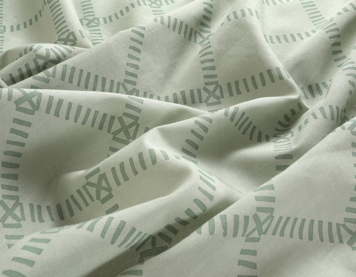 BETTWÄSCHE ANASTASIA - Salbeigrün, MODERN, Textil - Luca Bessoni