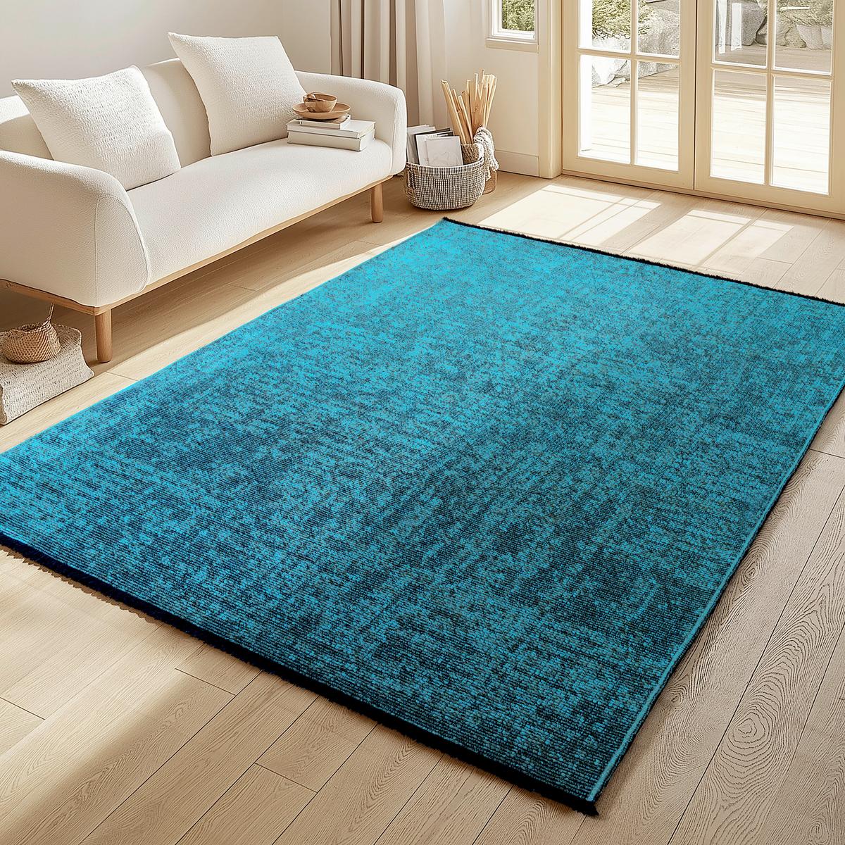 PLOCHO TKANÝ KOBEREC SPACE - modrá, Konventionell, textil (240/340cm) - Ayyildiz 