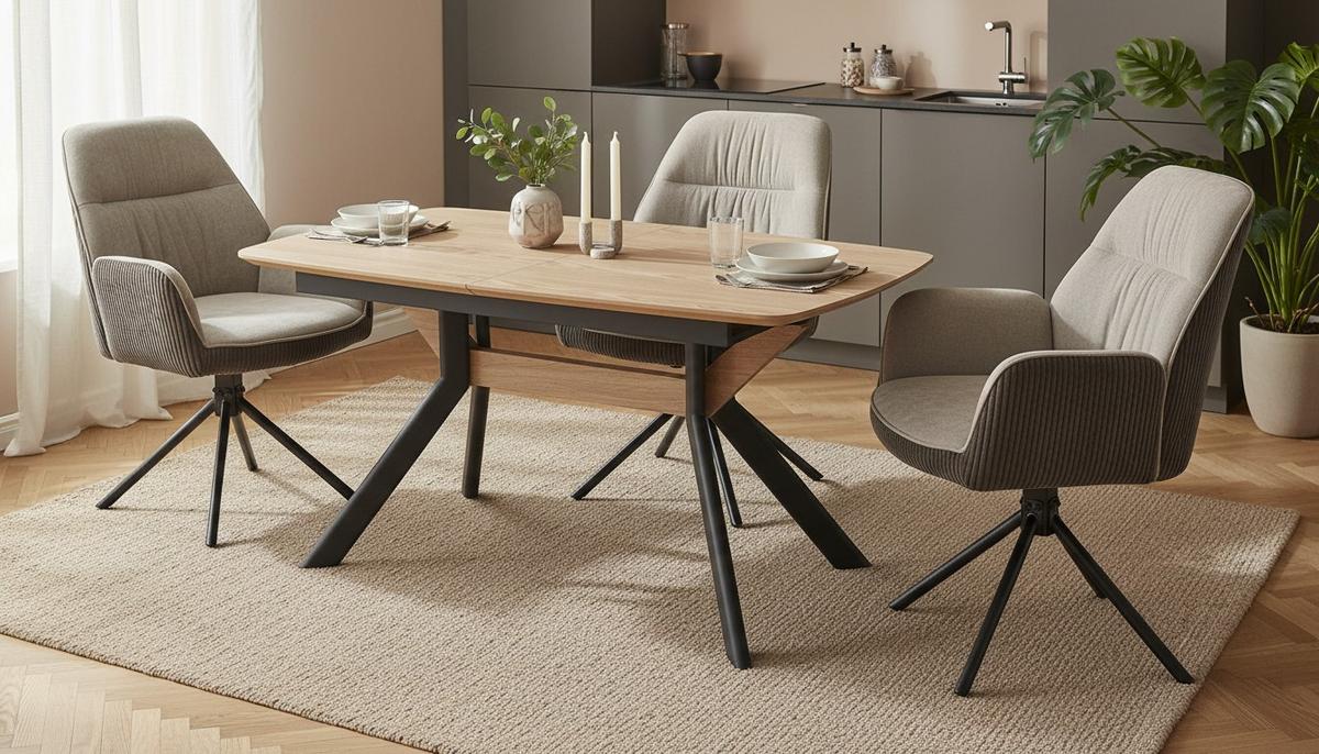 Armlehnstuhl Oulo Beige/Dunkelbraun B: 60 cm - Dunkelbraun/Beige, MODERN, Textil/Metall (60/89/65cm) - Livetastic
