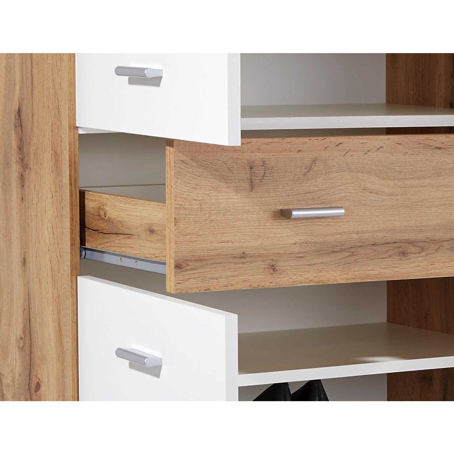 Schicker Schuhschrank mit viel Stauraum