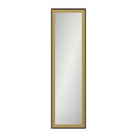 Spiegel Bianka Schwarz/Goldfarben B: 183 cm - Goldfarben/Schwarz, MODERN, Glas/Holzwerkstoff (183/53cm)