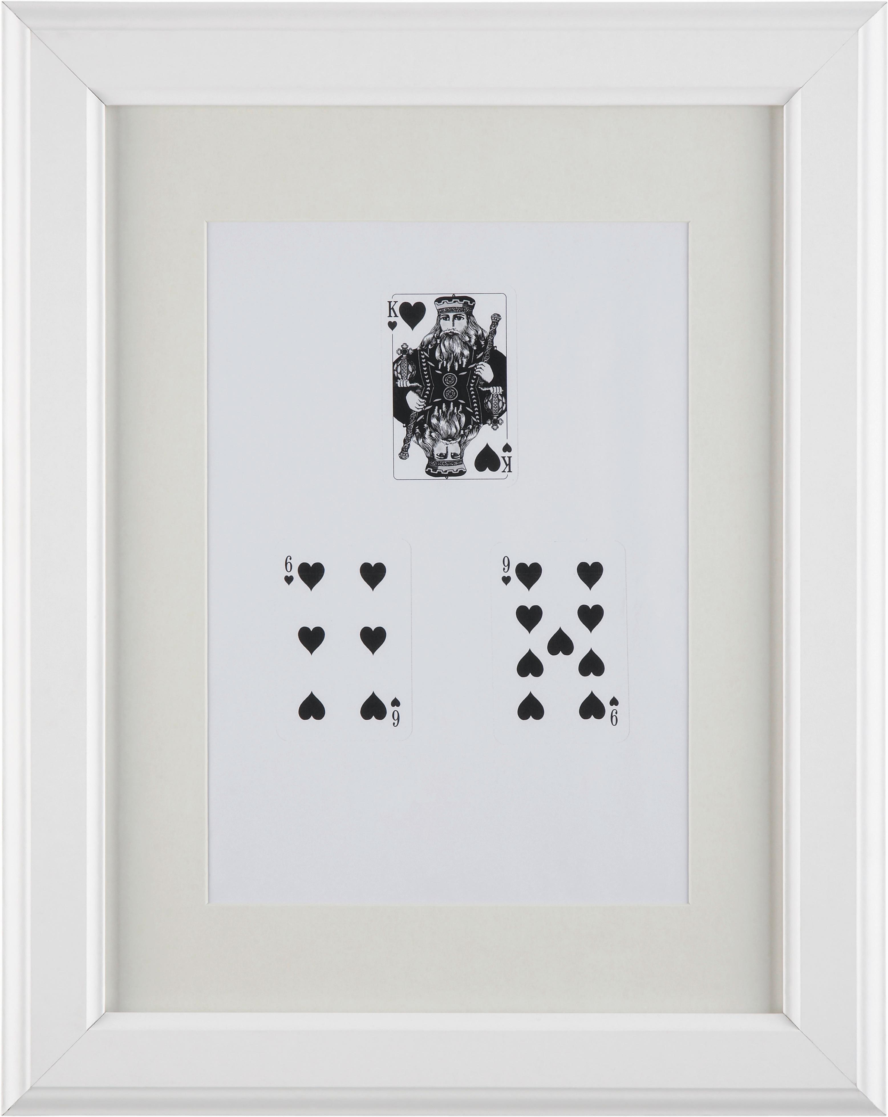 RÁM NA OBRAZY PROVENCE 30x40 cm - biela, Romantik / Landhaus, drevo/sklo (30/40cm) - Modern Living