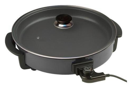 Elektrische Pfanne Mit Glasdeckel Ppf 1503 Ø 32 Cm - Schwarz, MODERN, Metall (32/10/32cm) - Silva Homeline
