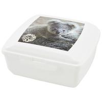 Uzsonnás Doboz Noah - fehér, Design, műanyag (14,5/12,4/6,5cm) - Ondega