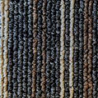 Teppichfliese Grau/Beige Astra 50x50 cm Florhöhe 3 mm - Beige/Grau, Basics, Textil (50/50cm)