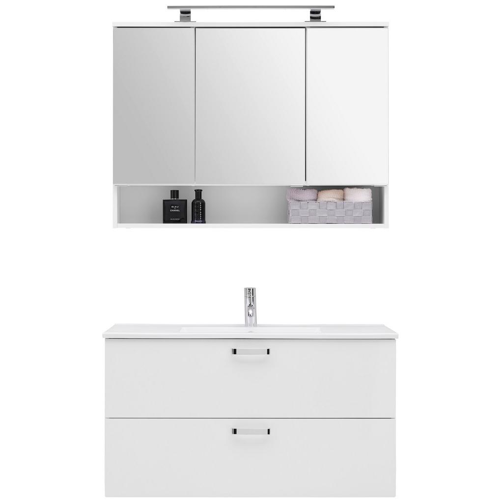 Badezimmer Fresh Weiß 3-teilig