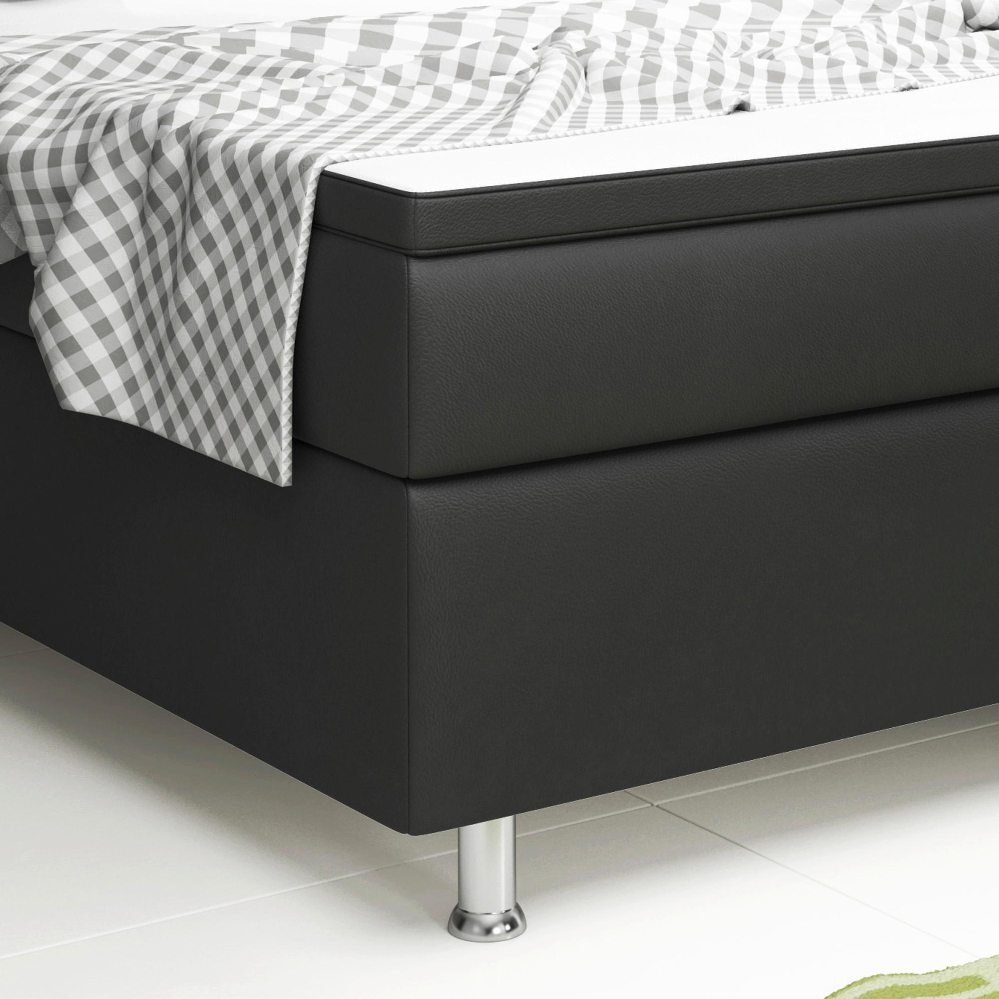 Boxspringbett mit Topper