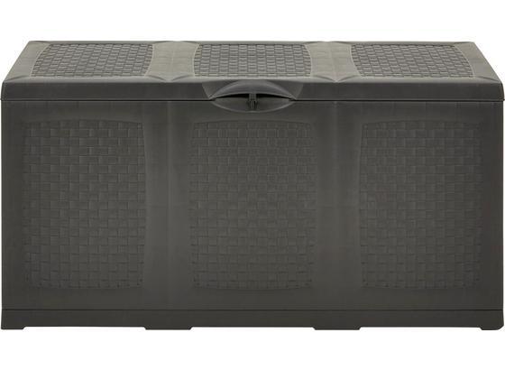 Bedna Na Polštáře Hippo - světle šedá/antracitová, umělá hmota (120/60/52cm) - Mömax modern living Bedna Na Polštáře Hippo - světle šedá/antracitová, umělá hmota (120/60/52cm) - Mömax modern living