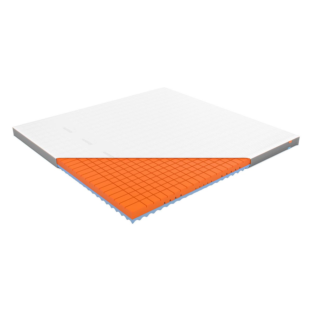 Eazzzy Premium Cube Topper Weiß LF: 200x200cm - Weiß, Basics, Kunststoff (200/200cm) - Genius