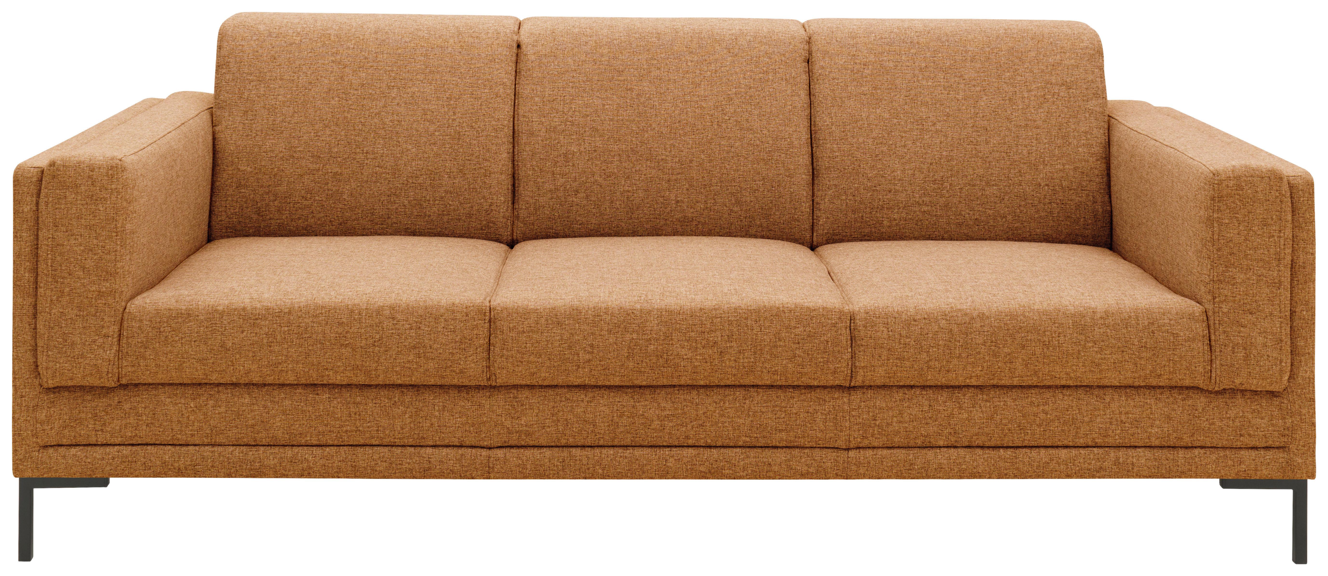 3-sitzer-sofa Looks Vii Messingfarben B: 210 Cm - Messingfarben/Schwarz, Design, Textil (210/82/90cm) - LOOKS by W.Joop