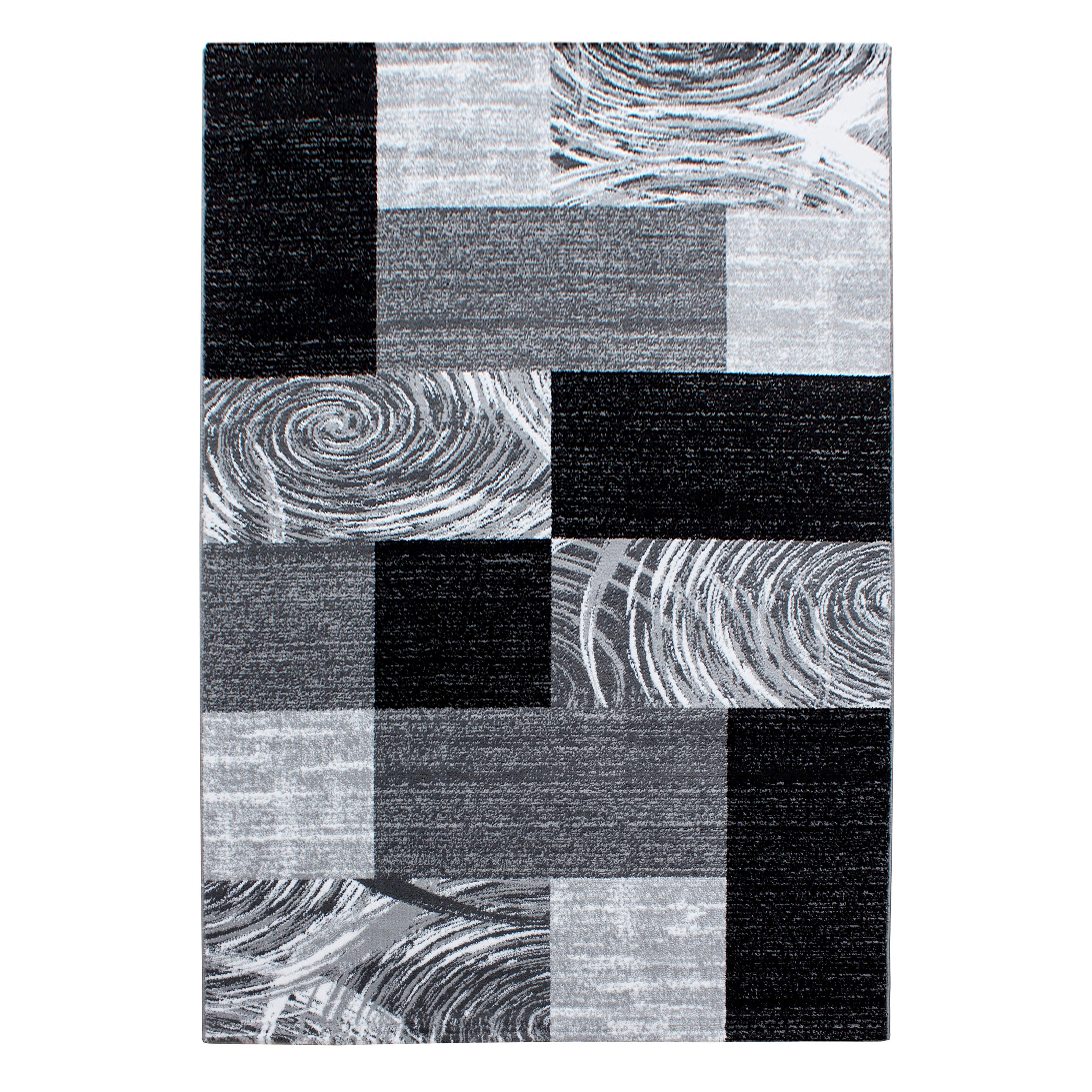 Flachwebeteppich Parma - Schwarz, Design, Textil (280/370cm) - Ayyildiz 