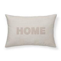 DEKORAČNÝ VANKÚŠ VICHY HOME - béžová, textil (30/50cm)