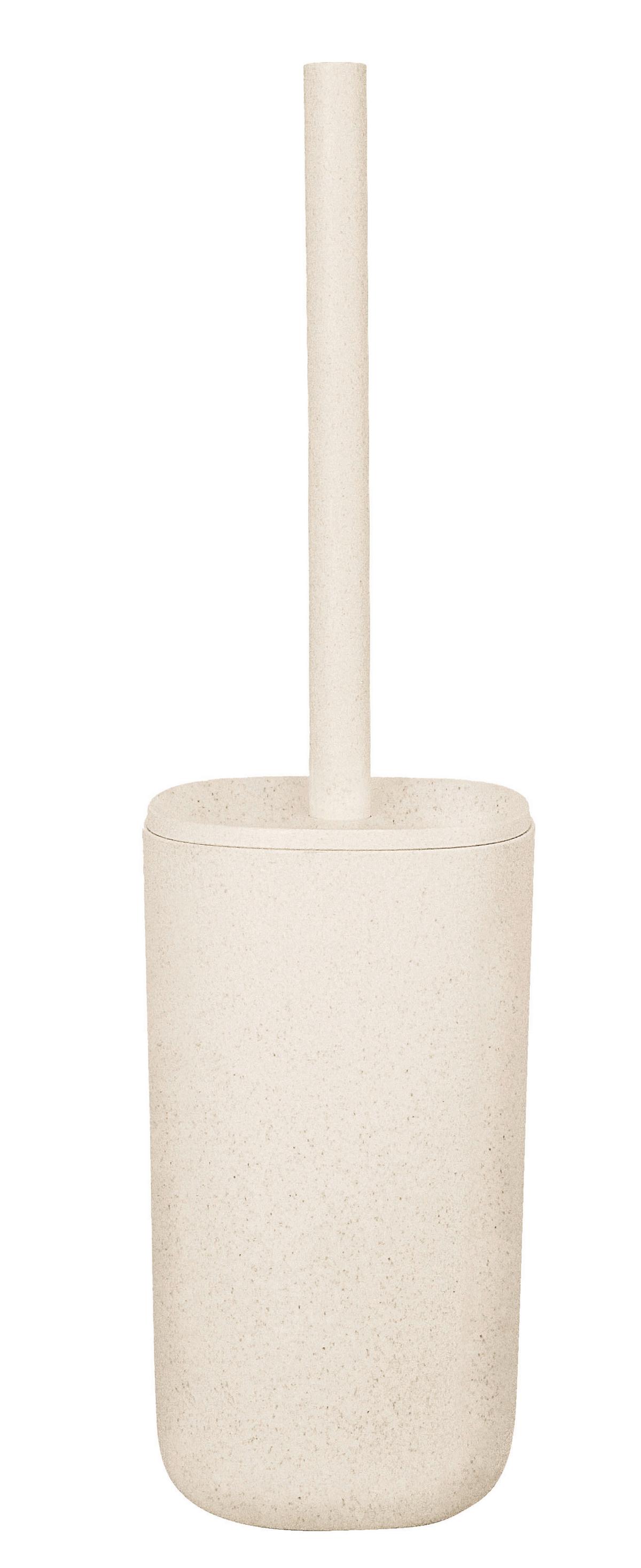 Wc-bürstenhalter Belgrano Stehend Kunststoff - Sandfarben, Basics, Naturmaterialien/Kunststoff (9,5/35cm) - Kleine Wolke