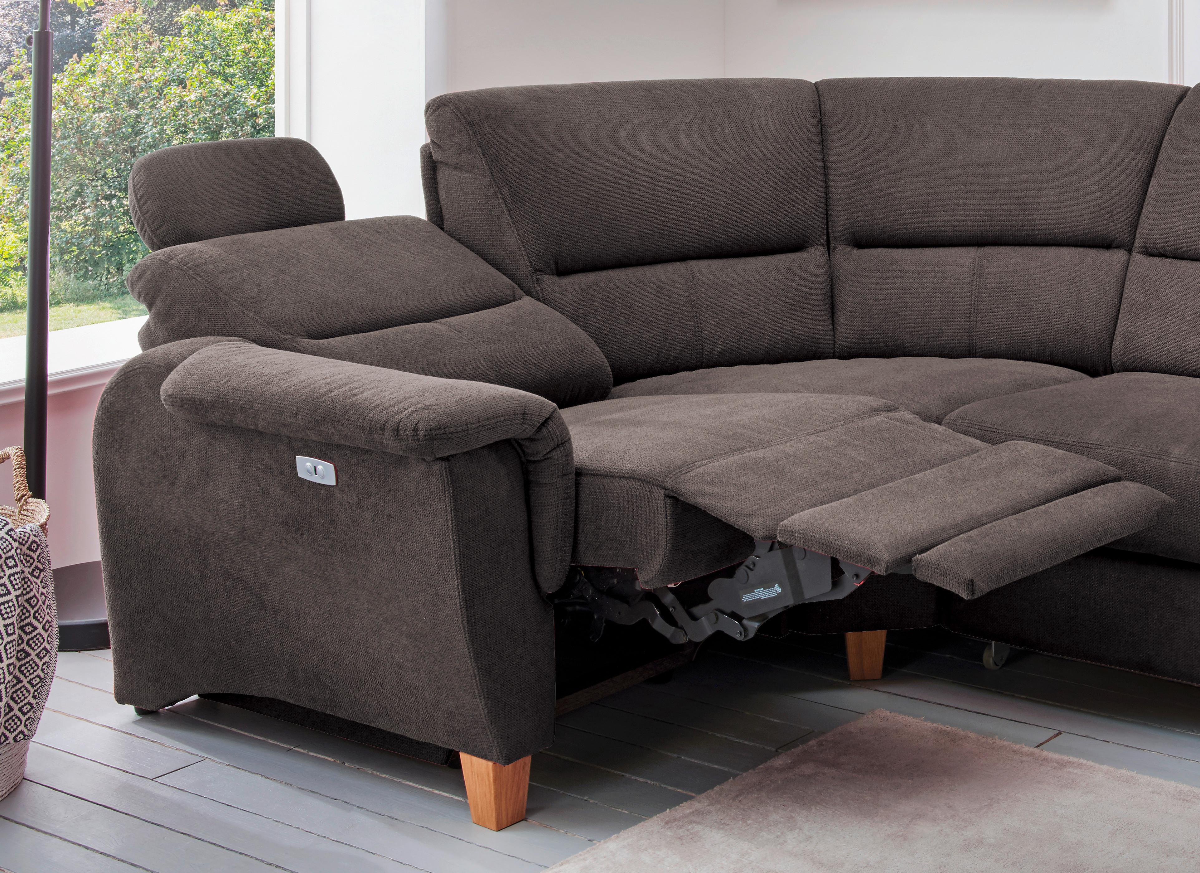 Ecksofa mit Relaxfunktion