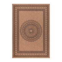 Outdoorteppich Dhaka - Beige, Basics, Textil (280/370cm) - Novel