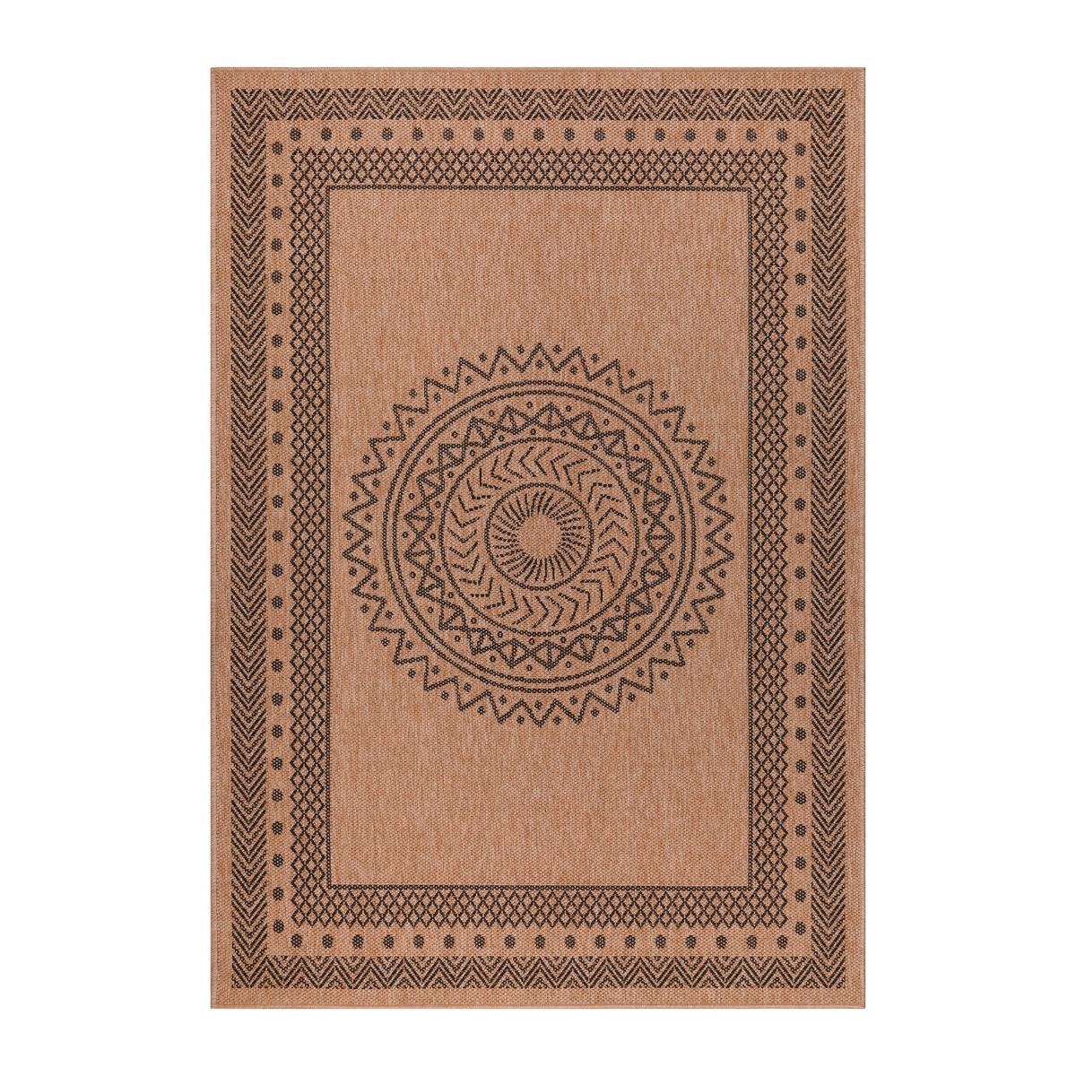 Outdoorteppich Dhaka - Beige, Basics, Textil (280/370cm) - Novel