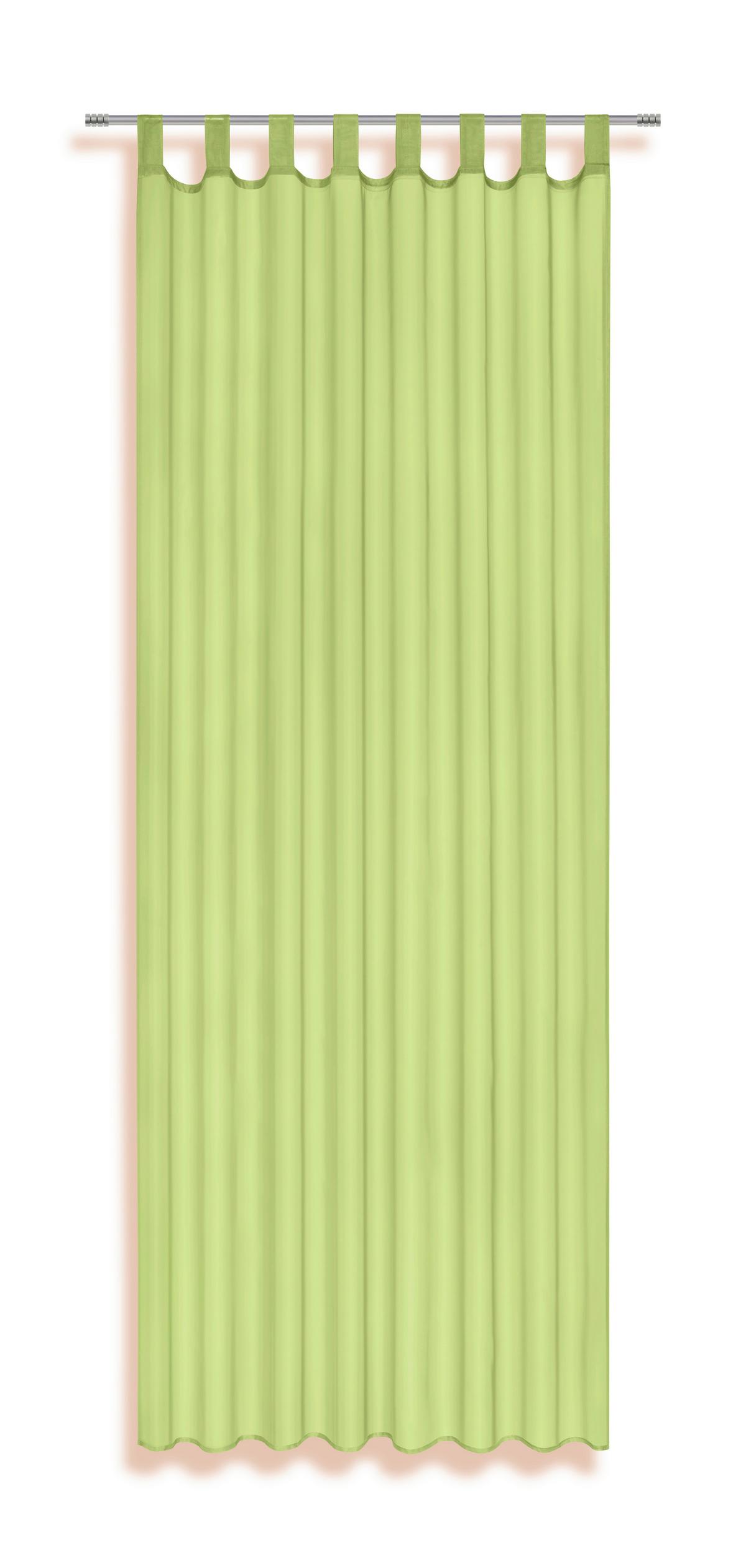 Készfüggöny Utila - világoszöld, Konventionell, textil (140/245cm) - Best Price
