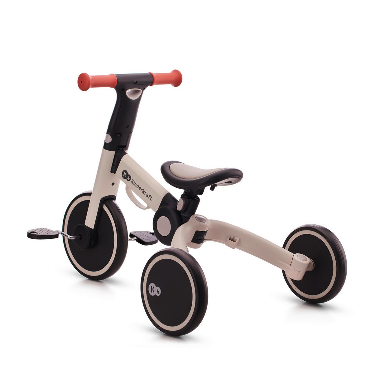 Dreirad 4trike Grau, B/h/t: 69x49x44,5cm - Grau, Basics, Kunststoff/Metall (69/49/44.5cm) - Kinderkraft