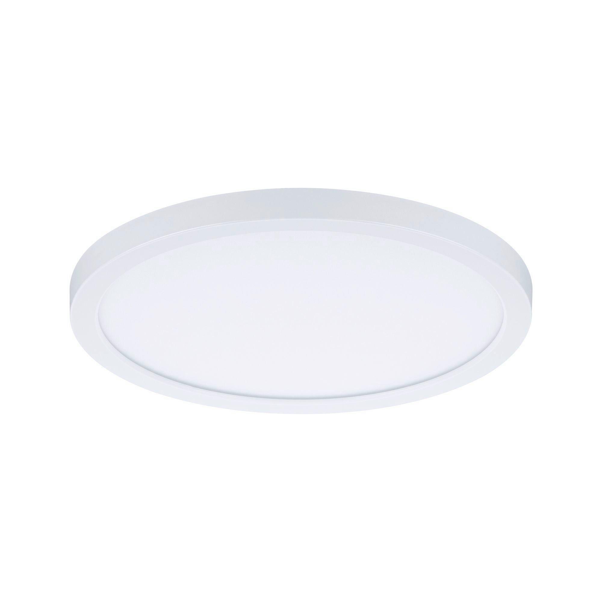 Led-deckenleuchte Ø 17,5 Cm Dimmbar Rund - Weiß, Basics, Kunststoff (17,5cm) - Paulmann