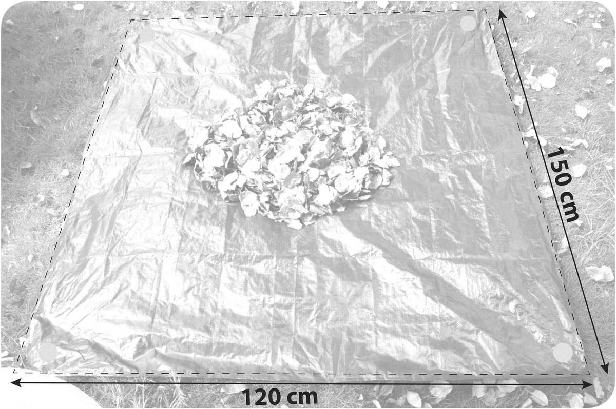 Arbeits- und Pflanzenplane Homezone Lorry 150x120 cm - Grün, Basics, Metall (150/120cm) - Homezone