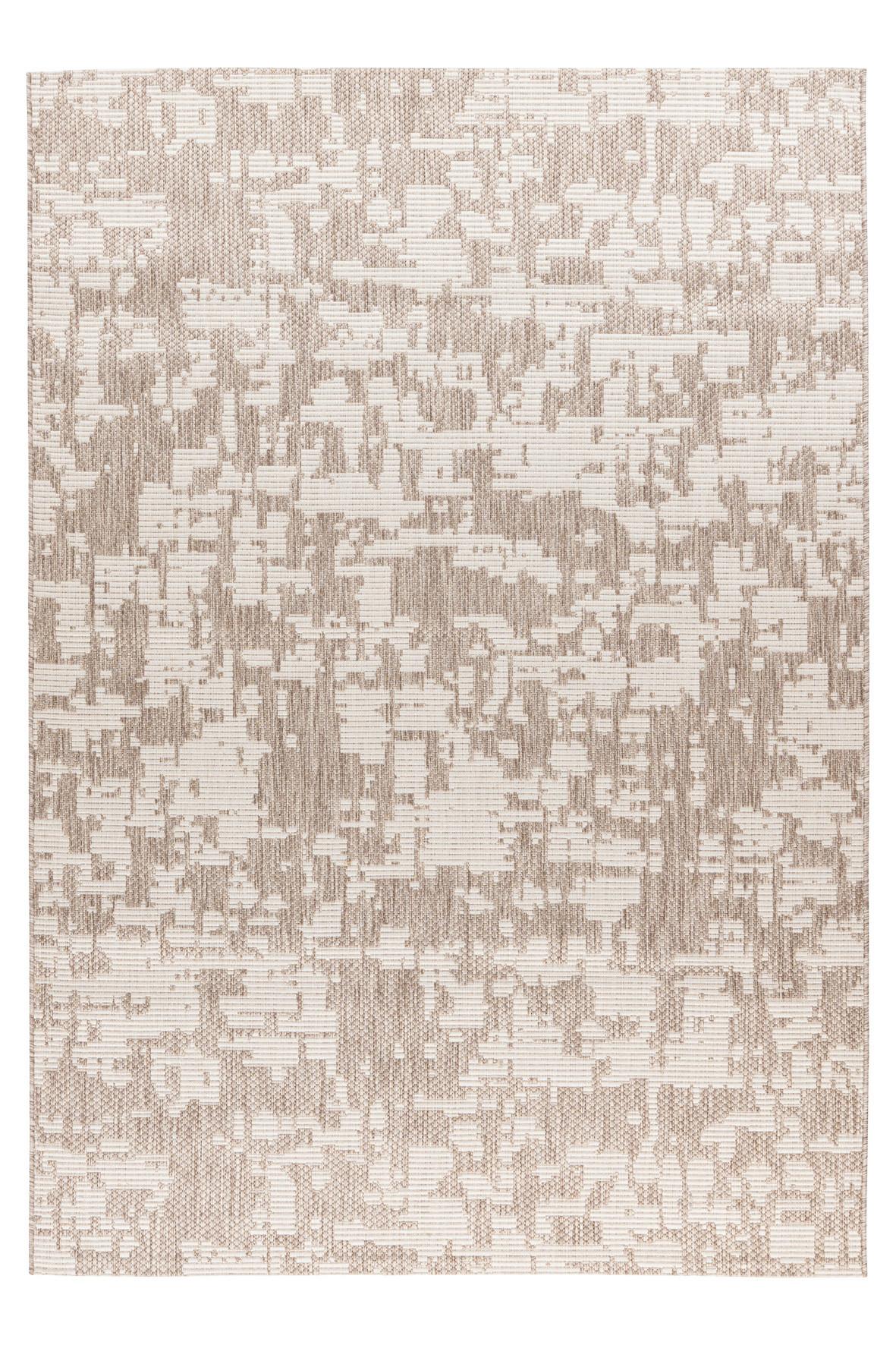 Flachwebteppich My Tallinn 542 - Taupe, Design, Textil (80/150cm) - Obsession
