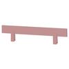 Bettschutzgitter Eco Comfort Rosa, B: 100 Cm - Rosa, MODERN, Holz (100/22,5/4cm) - MID.YOU