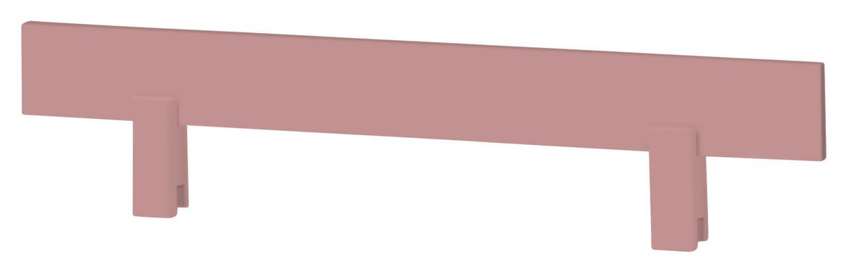 Bettschutzgitter Eco Comfort Rosa, B: 100 Cm - Rosa, MODERN, Holz (100/22,5/4cm) - MID.YOU