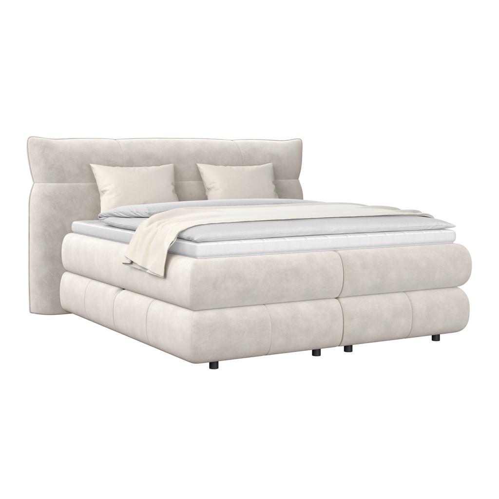 Boxspringbett Carmelo Beige 160x200 cm H3