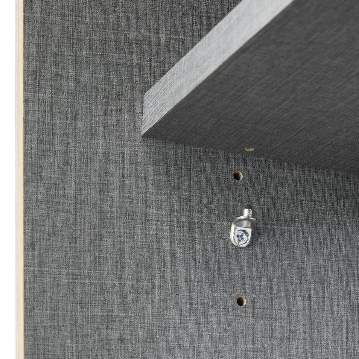 Schwebetürenschrank 270cm Alicante, Alpinlook/Betonoxid - Fichtefarben/Eichefarben, MODERN, Holzwerkstoff (270/210/60cm) - Luca Bessoni