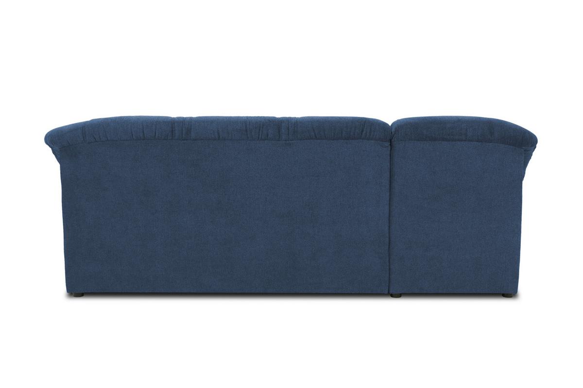 Ecksofa Sarafina - Schwarz/Dunkelblau, KONVENTIONELL, Textil (146/232cm) - MID.YOU