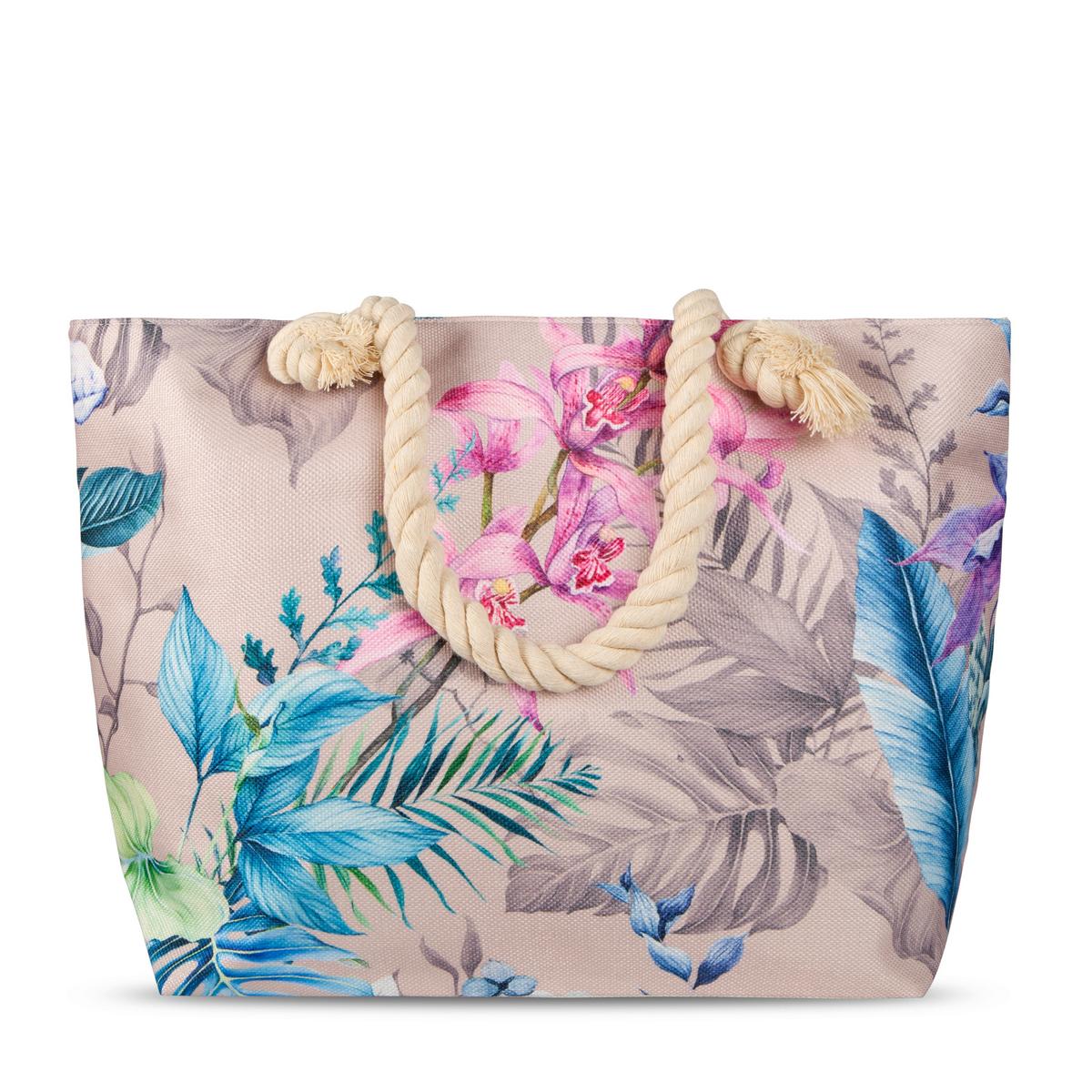 Strandtasche Mae Multicolor 43x60 cm - Multicolor, KONVENTIONELL, Textil (43/60cm)