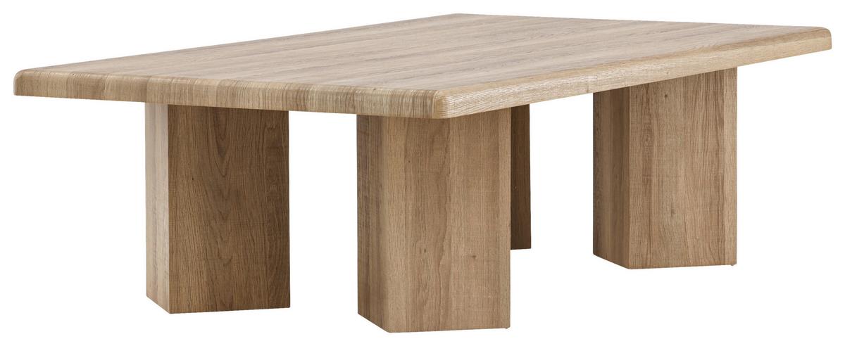 Couchtisch Lillehammer - Hellbraun, Design, Holz (140/80/40cm) - Livetastic